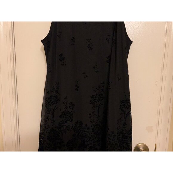 Ethereal/ Womens/Lace Boho Fairy/ Dress Sz Medium Black - Picture 3 of 16